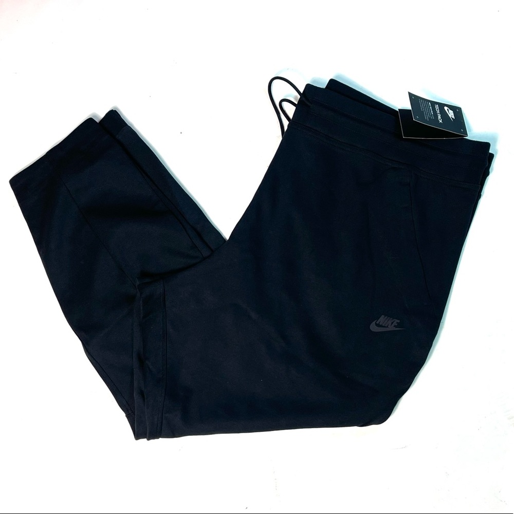 NIKE SPORTSWEAR TECH FLEECE PANTS BLACK